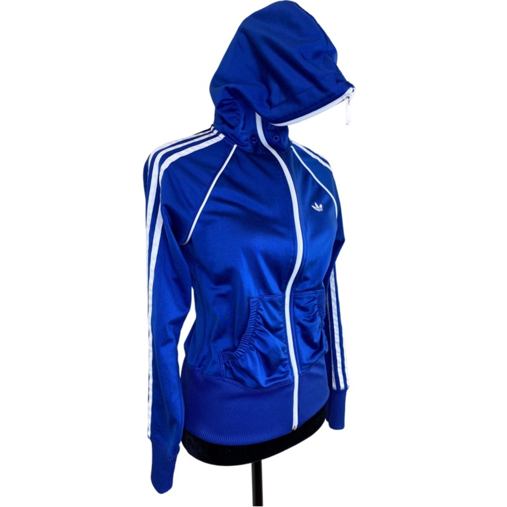 Rare 90s Adidas Full Face Zip Hoodie